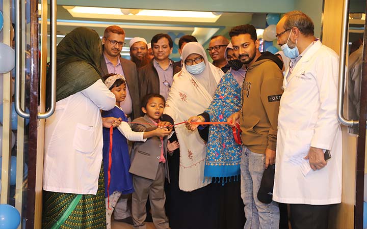 আদ্-দ্বীন ব্যারিস্টার রফিক-উল হক হাসপাতালে এক্সিকিউটিভ কেবিন উদ্বোধন